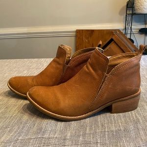 Matisse 8.5 cute brown leather boots!